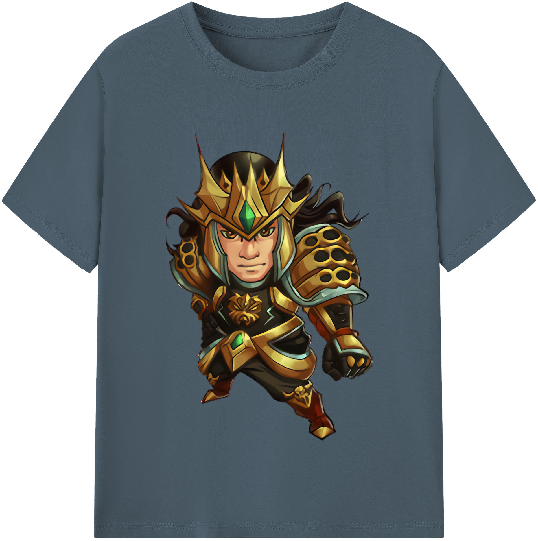 リーグ・オブ・レジェンド League of Legends LOL 綿100％半袖Tシャツ（フロントプリント）